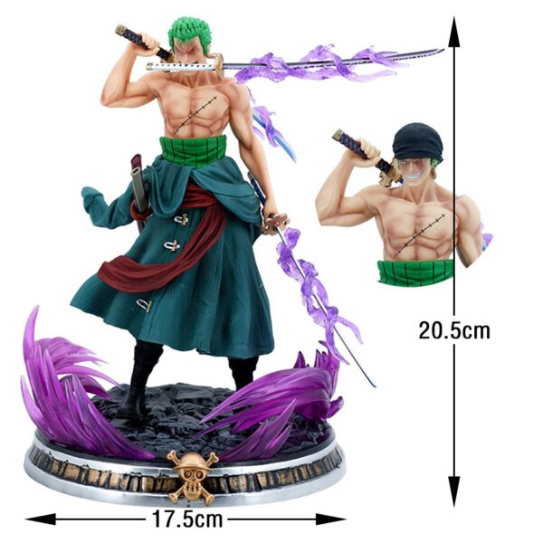 zoro com 3 espadas em hack