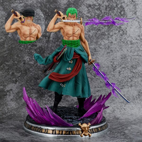 zoro com 3 espadas em hack