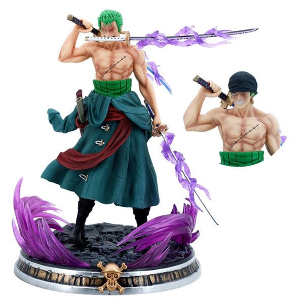 zoro com 3 espadas em hack